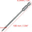 10 Pzas Vástago Hex T8 3.94pulg Acero Torx Magnético