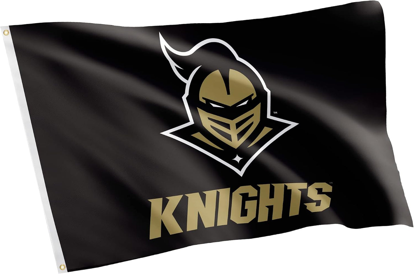 Bandera UCF 3x5ft tela poliéster duradera interiores exteriores