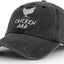 Sombrero papá pollo gorro béisbol algodón ajustable