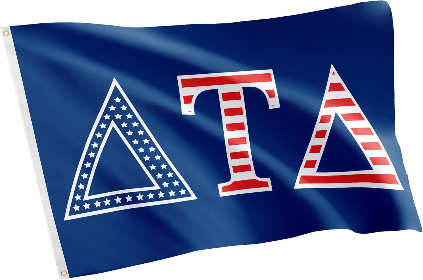 Bandera Delta Tau Delta 3x5ft para eventos y exhibición