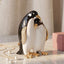 Joyero esmaltado pingüino adornos clásicos metal decoración