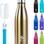 Botella agua acero inox doble pared 17oz para deportes