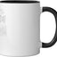 Taza Cerámica Arapaima Line Art Negro/Blanco