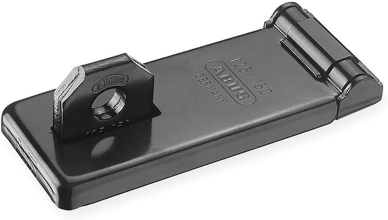 Cerrojo industrial acero 6" negro bicicletas
