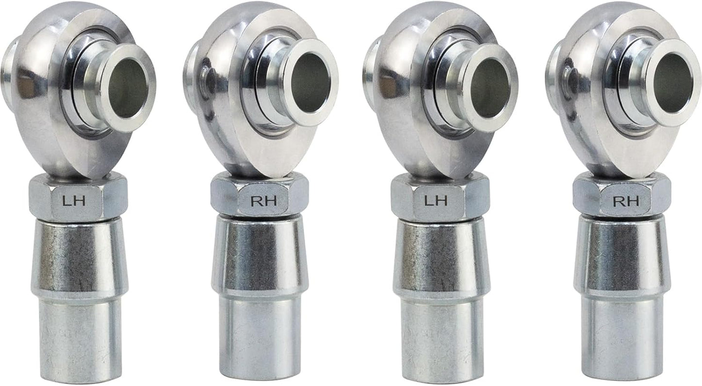 Kit extremos varilla Heim 3/4" con contratuercas
