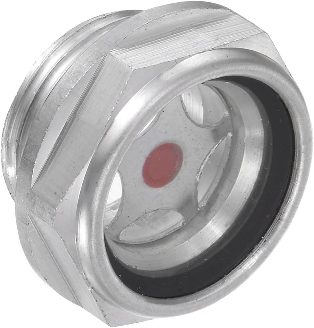 Vista aceite compresor aire rosca M24x1.0 cabeza aluminio