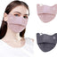2 Máscaras UV Transpirables para Mujer Exteriores Reutilizables