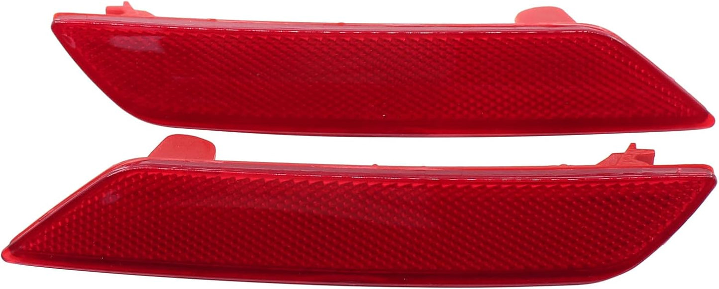 2 Pzas Reflector Parachoques Trasero Izq y Der para Civic