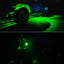 Lámpara LED 4uds para Jeep ATV SUV camión barco trailer verde