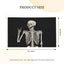 Bandera doble cara calavera bohemia 3x5ft decoración jardín