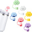 6 fundas popote silicona para vasos 20-40oz con asa