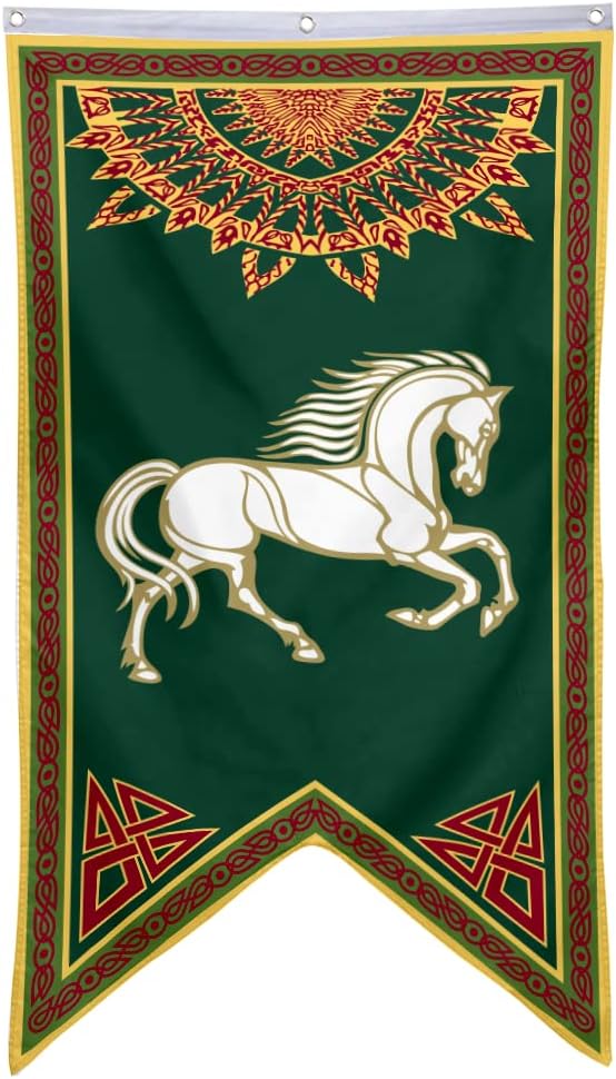 Bandera Rohan 30x50" decoración hogar oficina