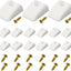 15 Parachoques deslizantes para cajones de cocina y muebles