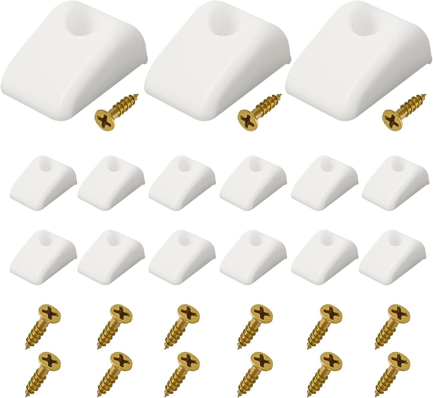 15 Parachoques deslizantes para cajones de cocina y muebles
