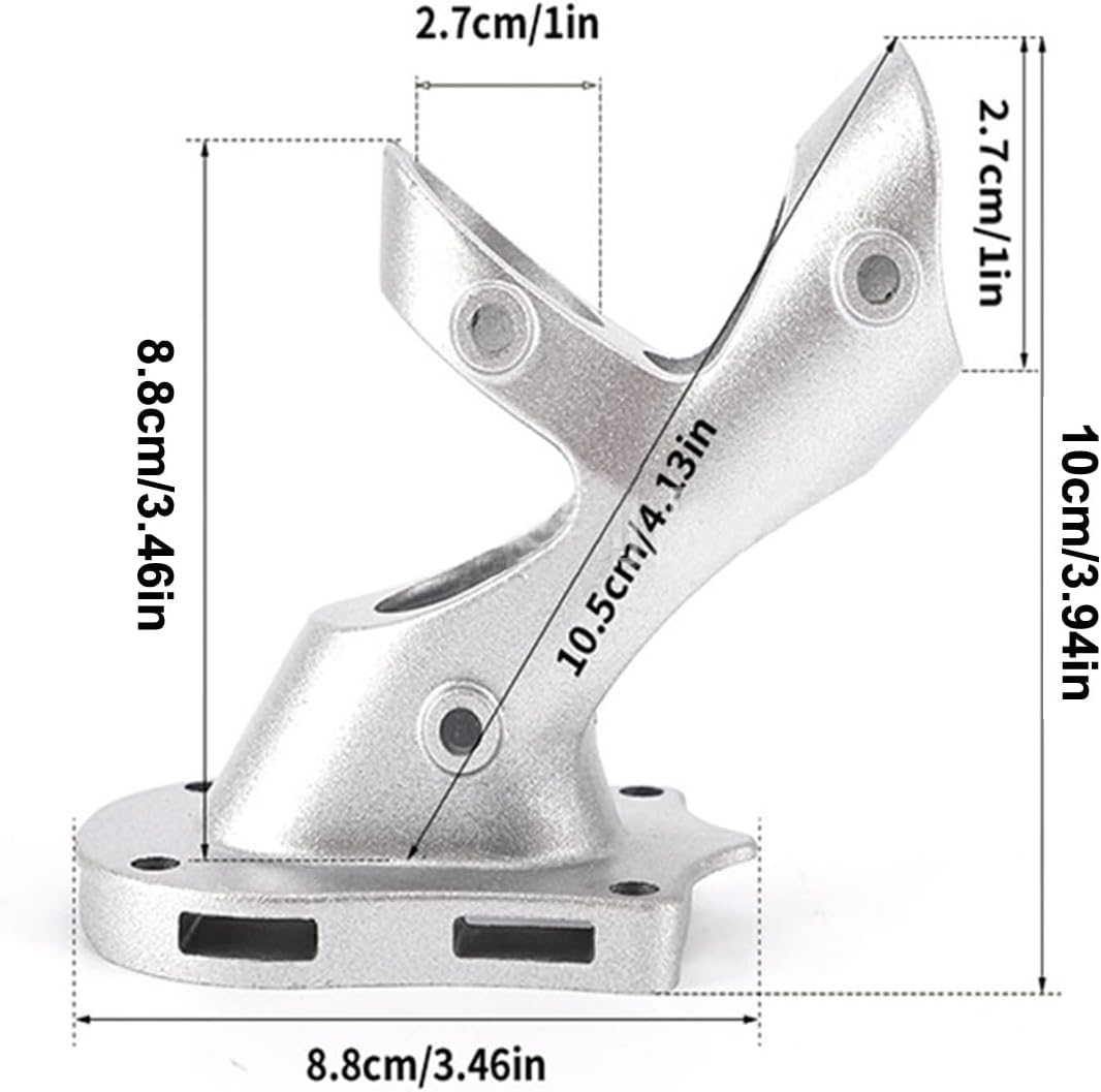 Soporte mástil bandera pared metal aluminio exterior