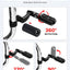 Estribes Longhorn Offset acero inox 1.25 para Harley