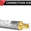 4 Pzas Conexión Crimp PEX Acero Inox para Arrestor