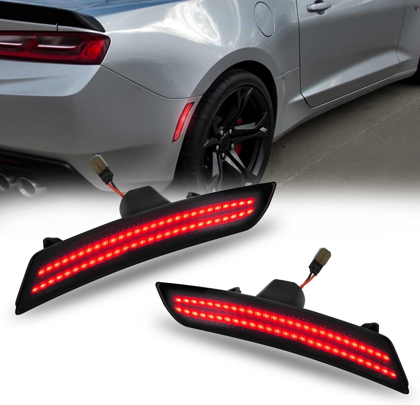 Luces LED ahumadas comp Chevy Camaro CTS 2014+ ATS 2015+
