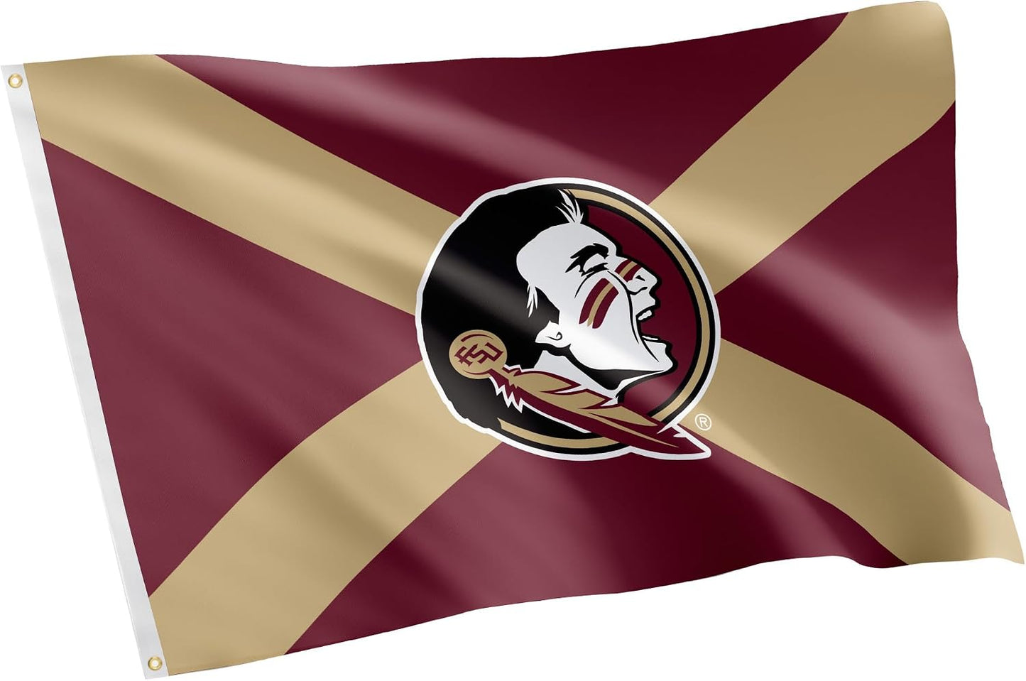 Bandera FSU Seminoles 3x5ft poliéster interiores exteriores