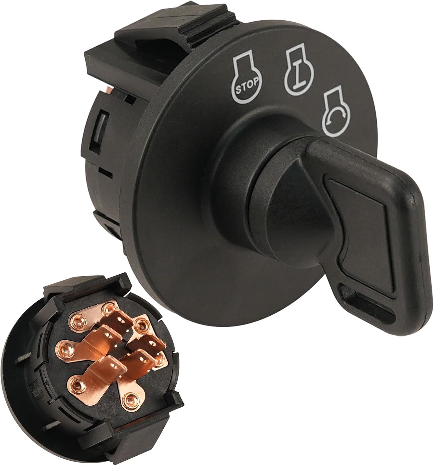 Interruptor con llave 5 terminales repuesto cortadora