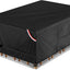 Funda mesa patio 76x54" 600D resistente color negro