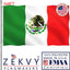 Bandera México 5x8 doble cara resistente con ojales latón