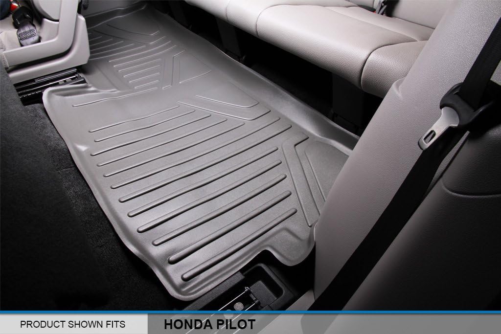 Alfombrillas tercera fila Honda Pilot 09-15 gris