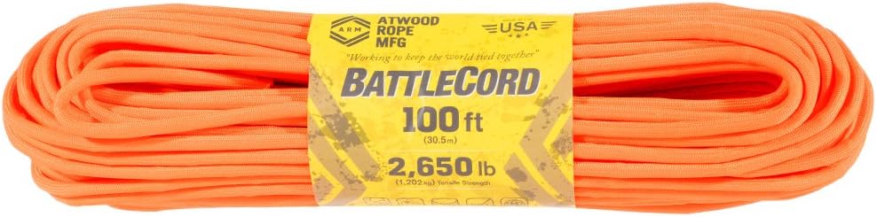 Cuerda batalla 100ft resistencia 2650lb fabricada EE.UU.