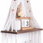 Estante colgante macramé para decoración bohemia