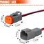 Conectores Deutsch 2 pines impermeables para auto y barco