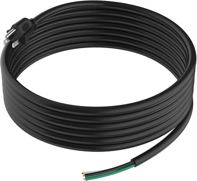 Cable alimentación 15ft 3 clavijas macho a macho