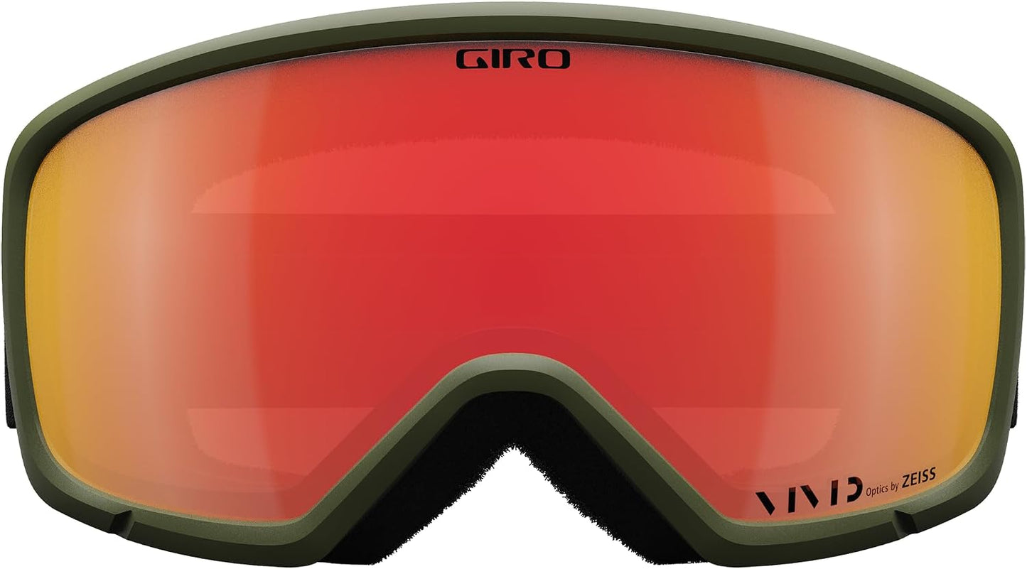 Gafas esquí lente VIVID anti-vaho OTG para hombres mujeres
