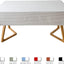 Mantel cuadrado a cuadros impermeable resistente manchas 52x52