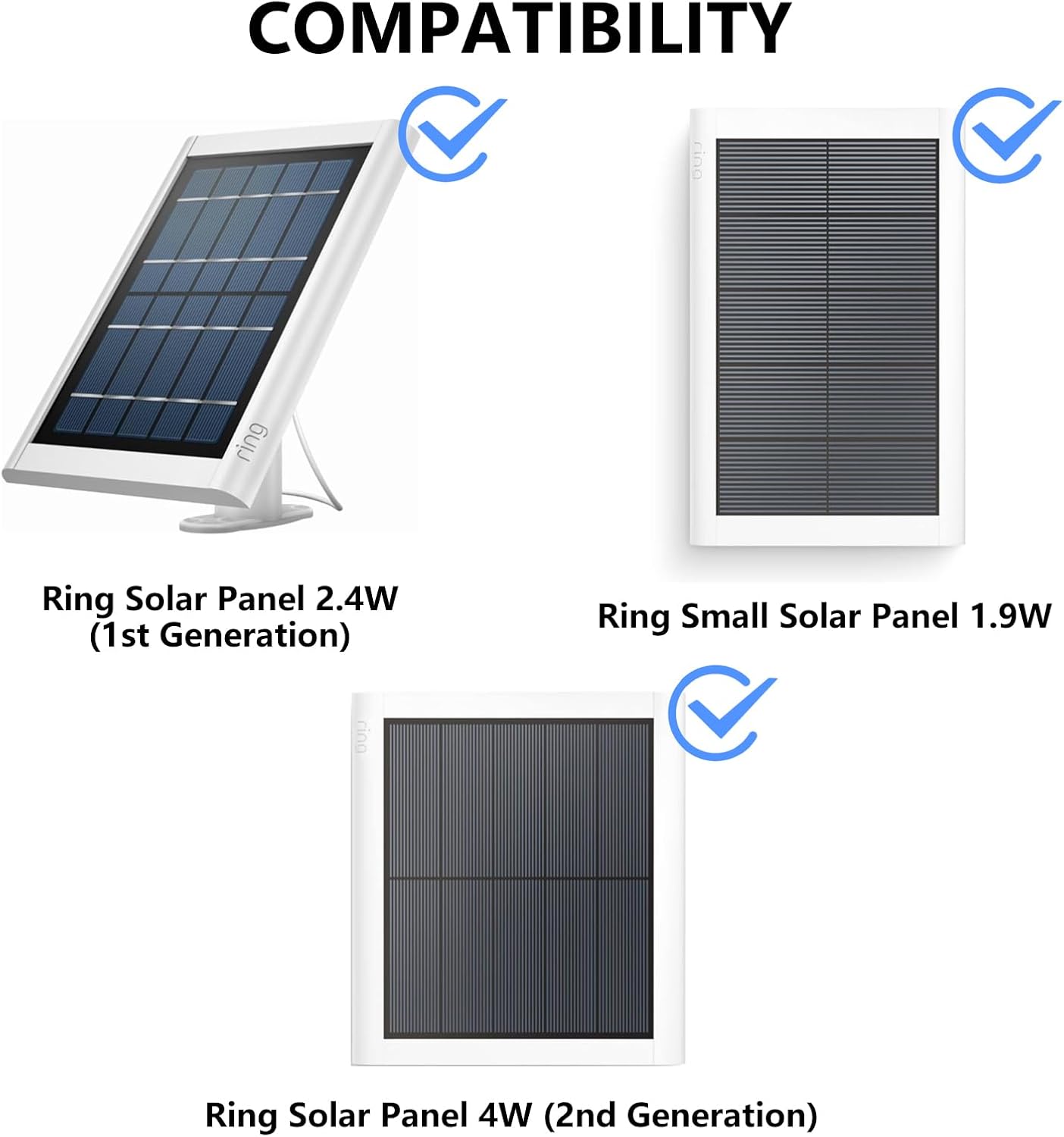 2 Soportes Canal Panel Solar Aluminio Sin Taladro Rotación