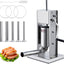 Embutidora salchichas acero inox 4 tubos doble velocidad