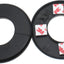 Brida ABS Split 4 Pzas Accesorio Tubería Agua Pared Negro