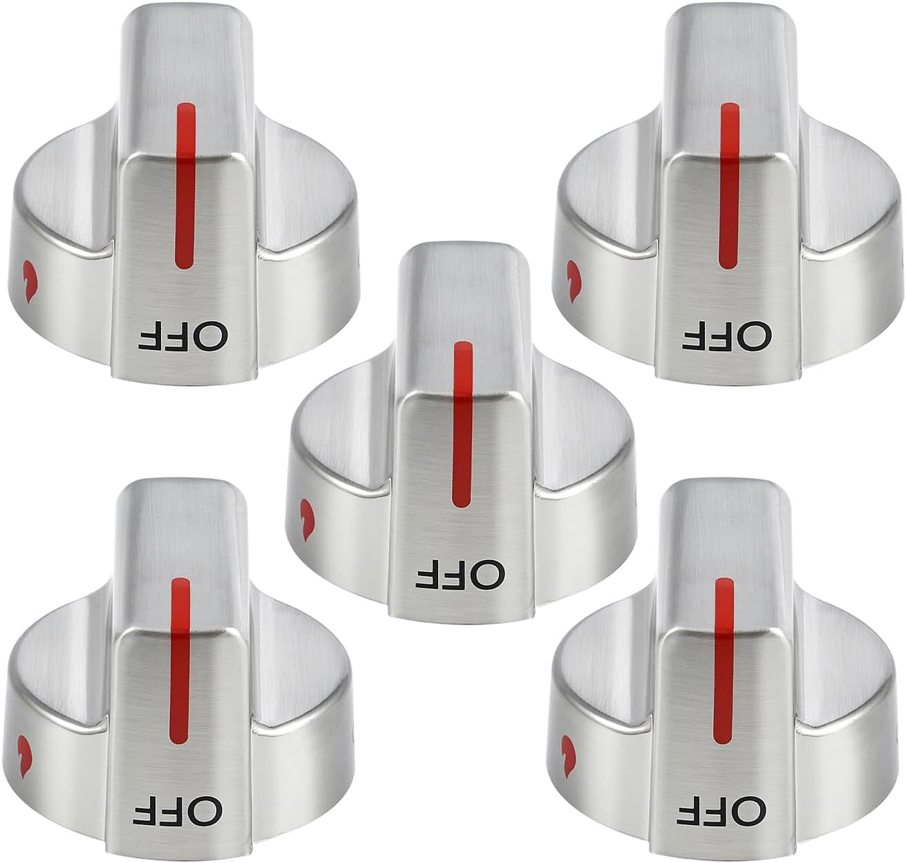 Perillas acero inox para horno Frigidaire GCRG3060AFC