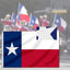 Bandera Texas nailon 3x5ft estrella bordada