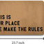 Tapete bienvenida monograma This Is Our Place 23.7x15.6"