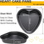 Moldes corazón metal 8pulg set 3 para tartas bodas