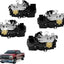Motor actuador bloqueo puerta comp Chevy GMC 07-09 4 Pzas