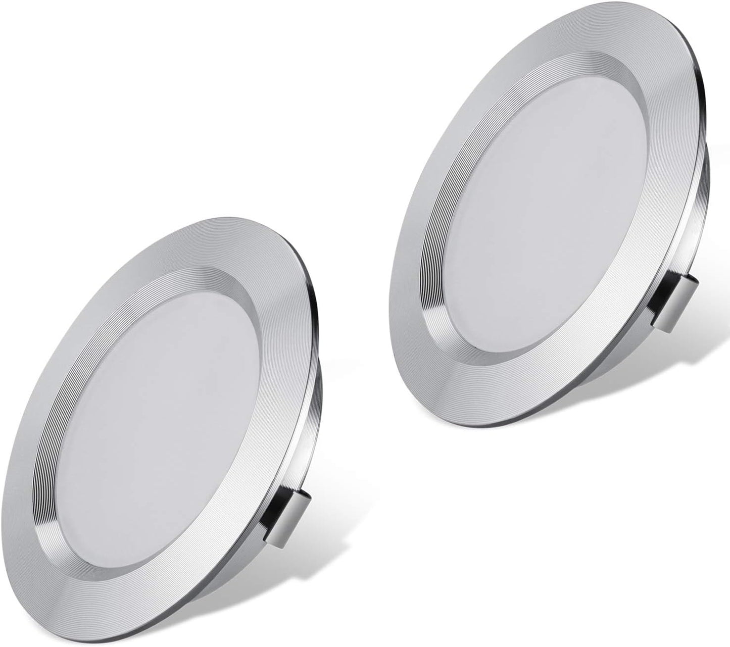 Luces LED 12V RV barco remolque 4500K 3W pack 2