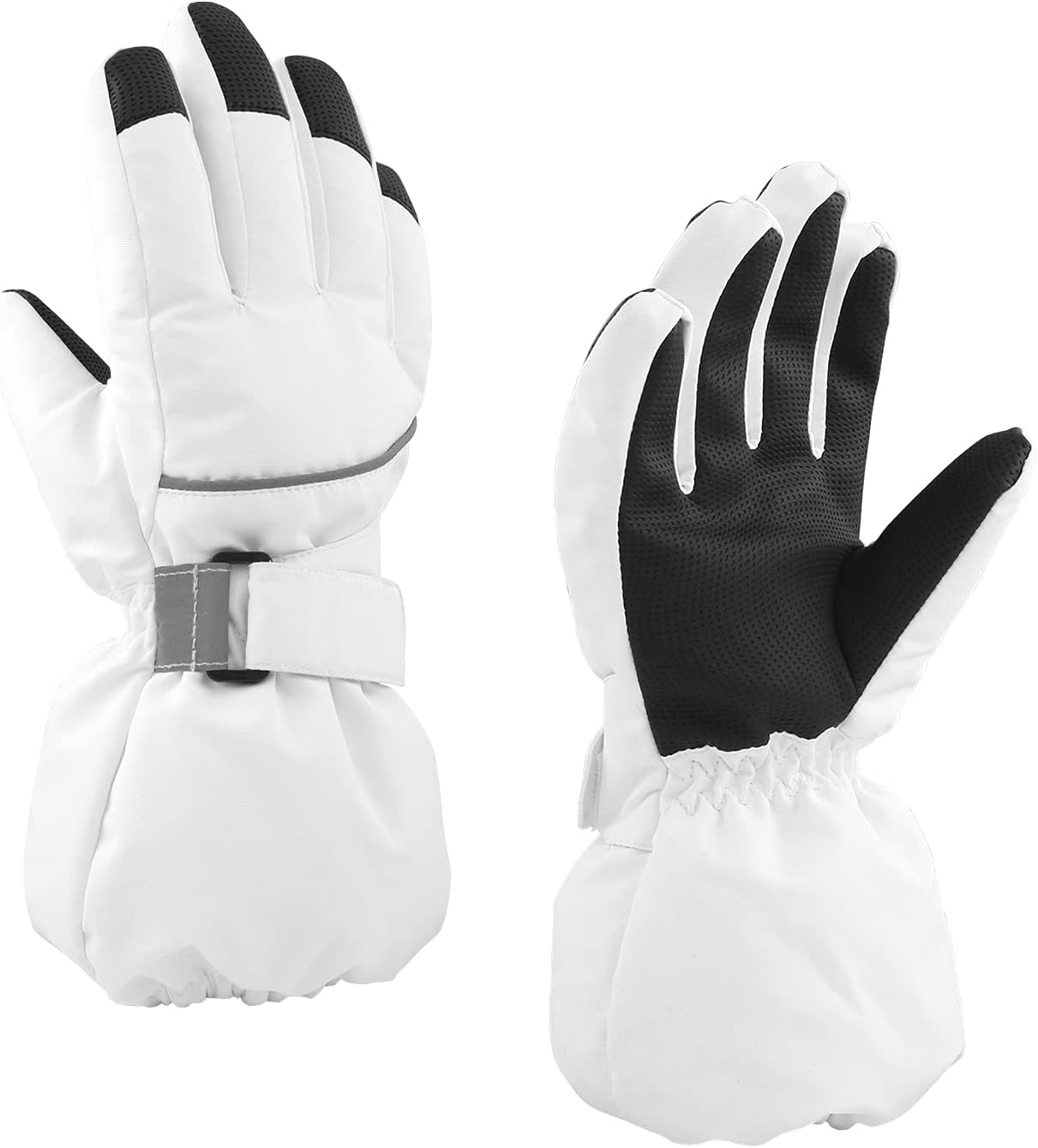 Guantes invierno niños esquí impermeables forro polar