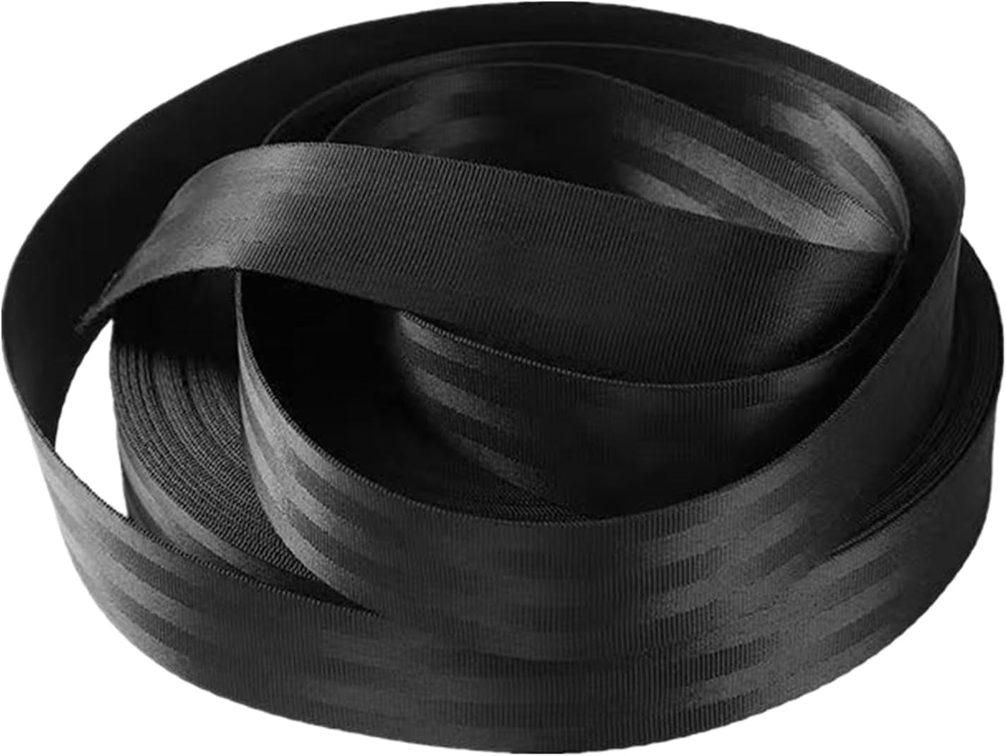 Correa nailon negro para cinturón seguridad 10 yardas