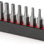 Set 9 Pzas Brocas Hex 1/4" Riel DZX93003