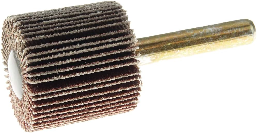 Rueda solapa abrasiva 1x1 1/4 80AO rojo pack 10