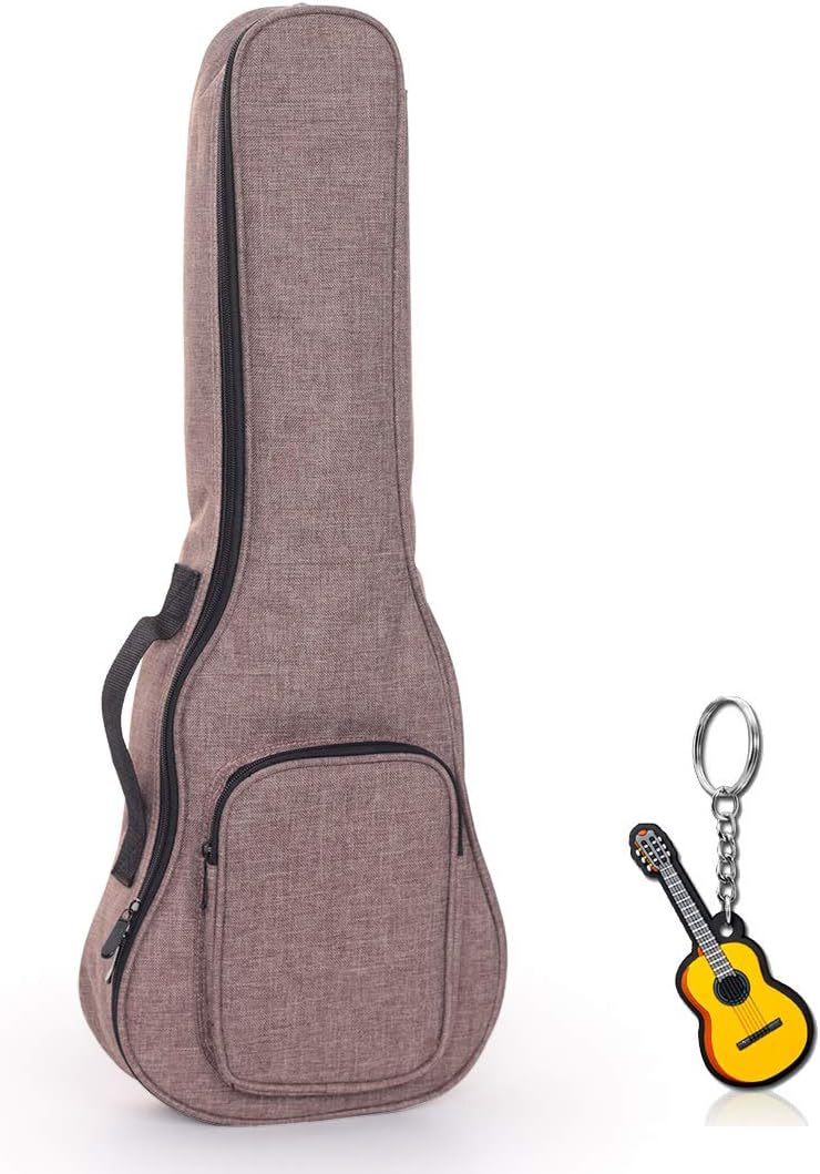 Bolsa ukelele lino esponja 0.394pulg impermeable con bolsillo