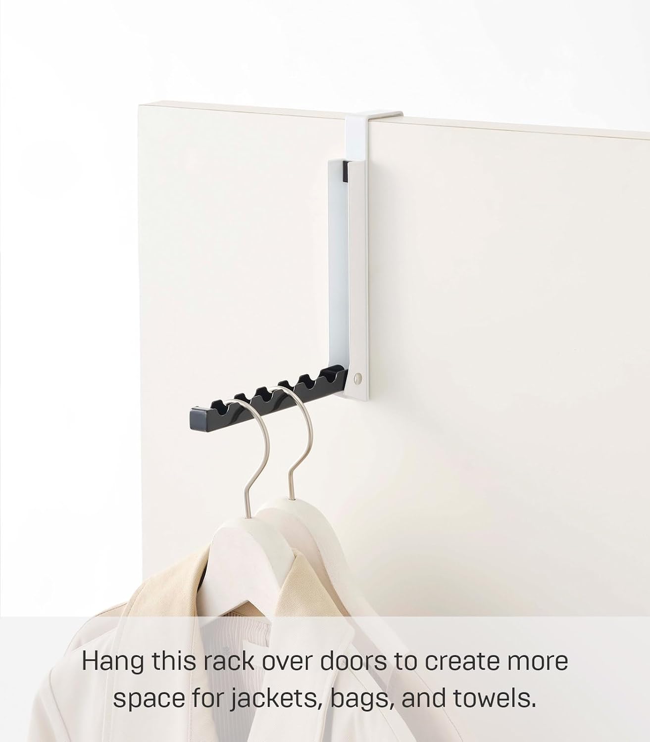 Gancho plegable para puerta acero
