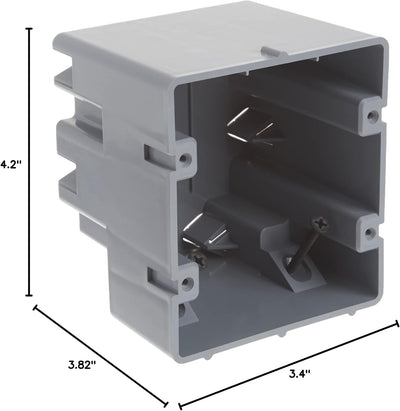 Cajas ajustables Madison Electric 42lb resistente