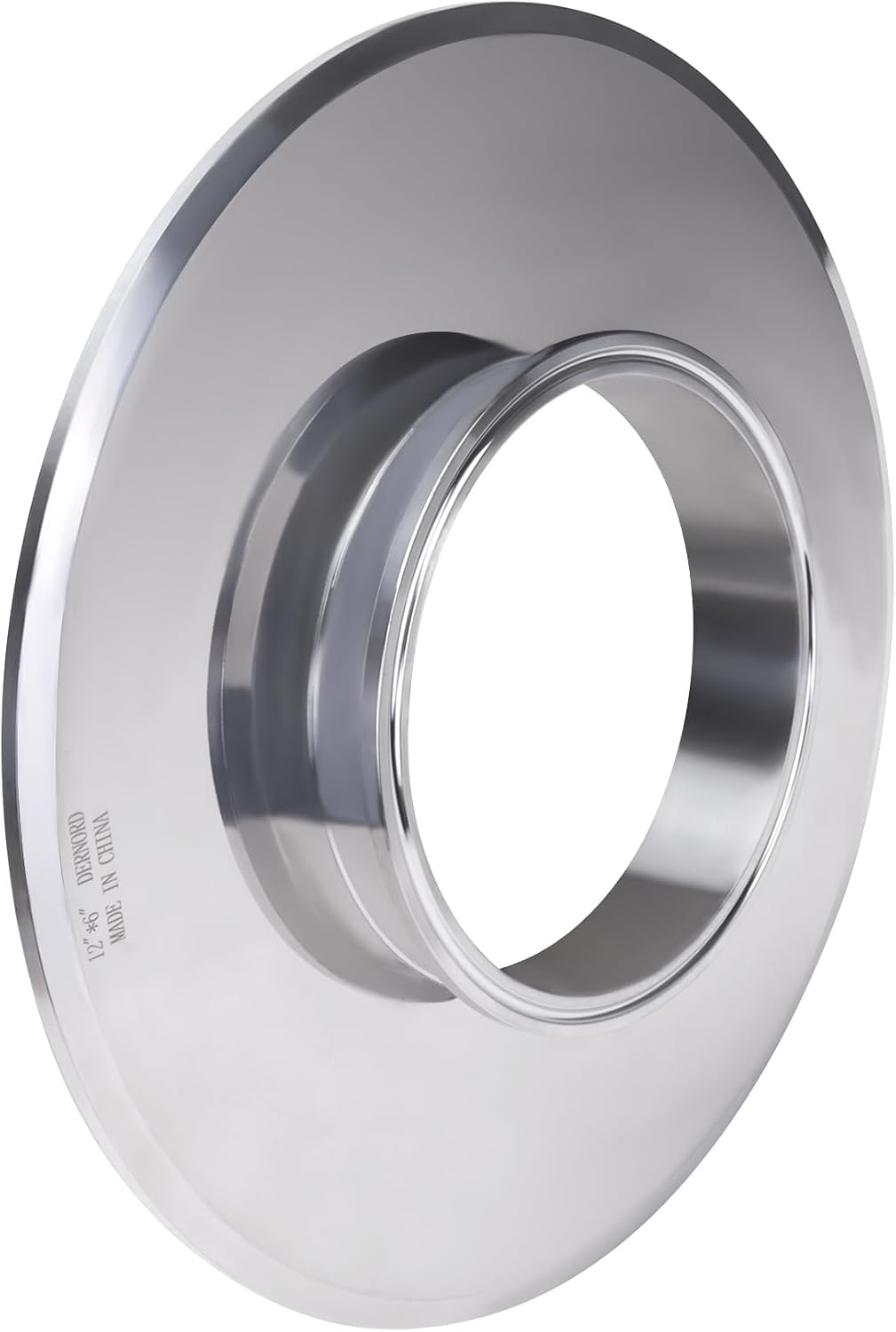 Reductor concéntrico tri clamp acero inox 304 12x6pulg